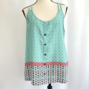 Women’s Market & Spruce Colorful Tank Size XL